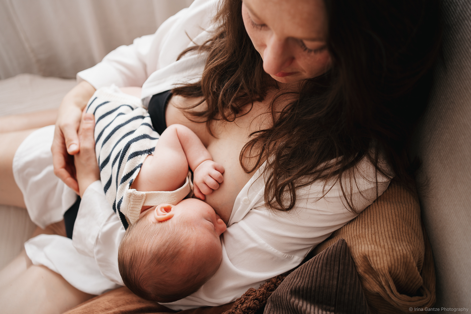 Stillen mit Newborn