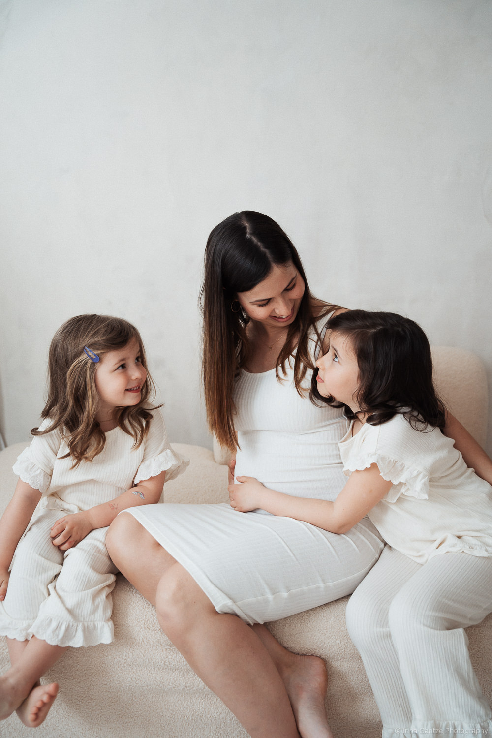 Babybauchfotos im Studio